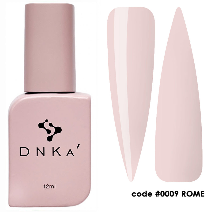 Топ покритие "DNKa" #0009 Rome 12 ml – цветно топ покритие от DNKa