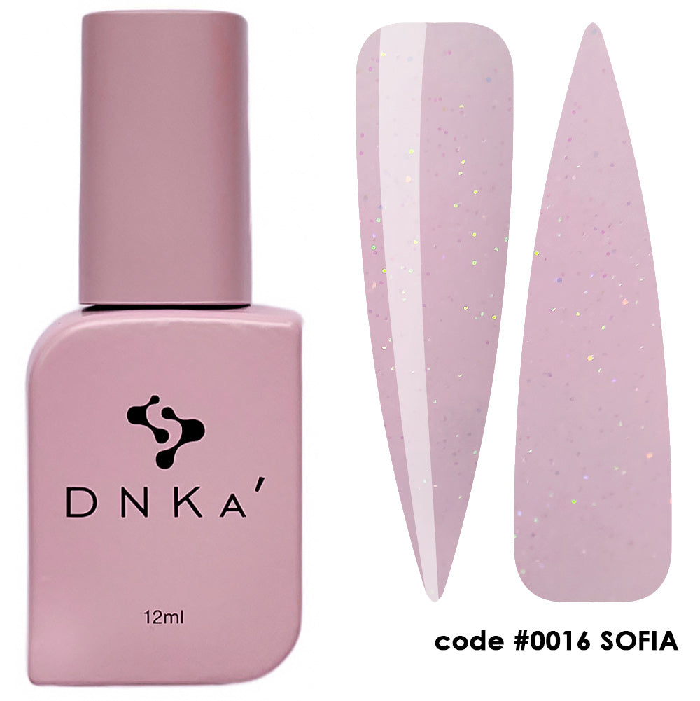 Топ покритие "DNKa" #0016 Sofia 12 ml – цветно топ покритие от DNKa
