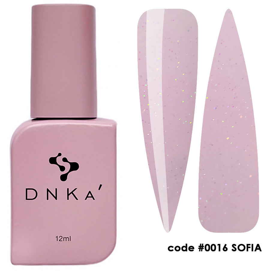 Топ покритие "DNKa" #0016 Sofia 12 ml – цветно топ покритие от DNKa