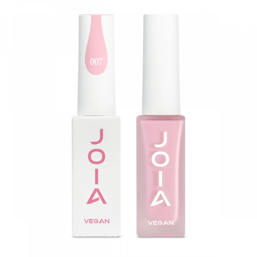 Сет 002 Perfect match Joia vegan, Bubble Gum – за нанасяне на гел лак