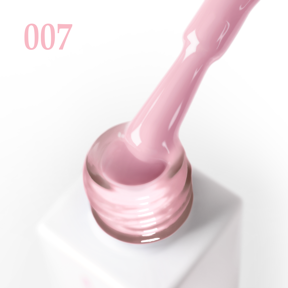 Гел лак 007 JOIA vegan, 6 ml – четката с продукта до шишенцето
