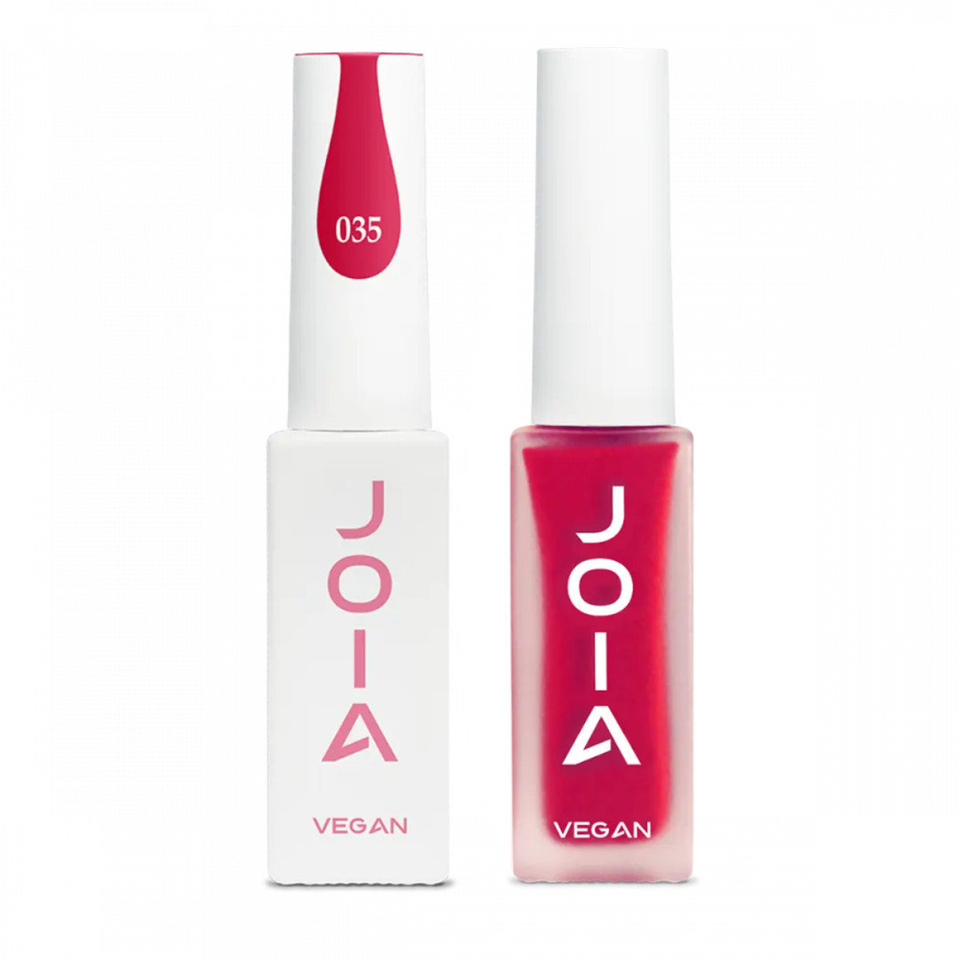 Сет 008 Perfect match Joia vegan, Red – за нанасяне на гел лак