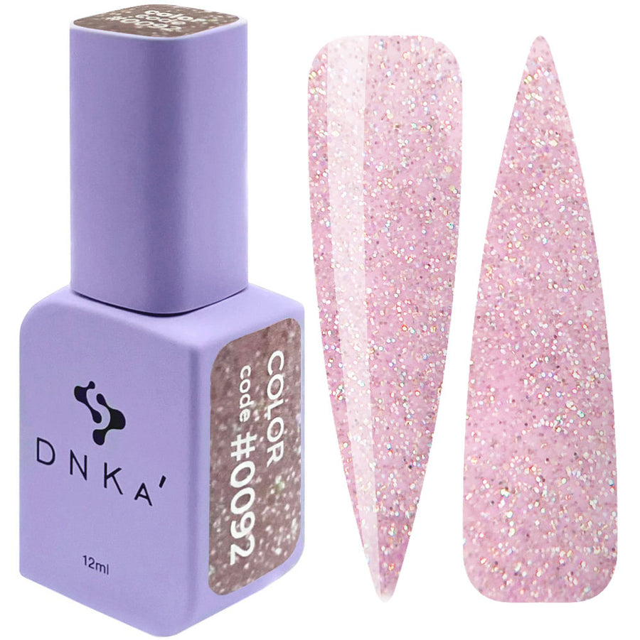 Гел лак "DNKa" #0092 12 ml – с блясък