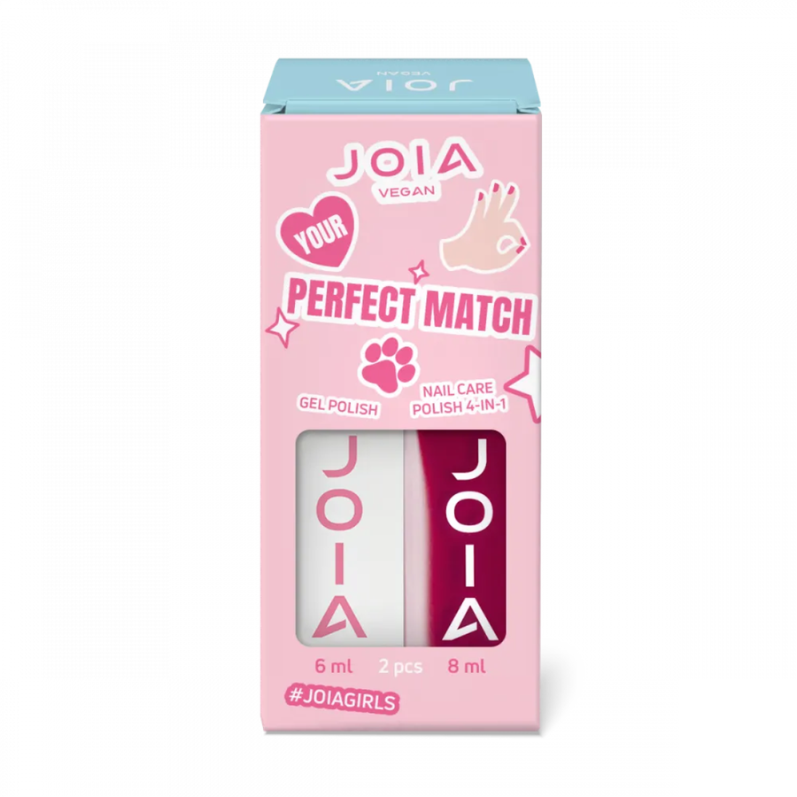 Сет 009 Perfect match Joia vegan, Cherry – червен нюанс