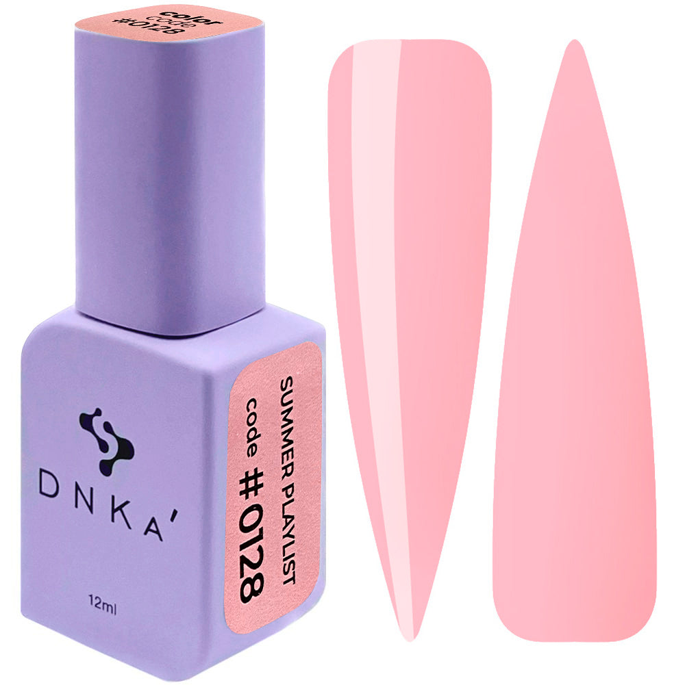 Гел лак "DNKa" #0128 12 ml – розов нюанс