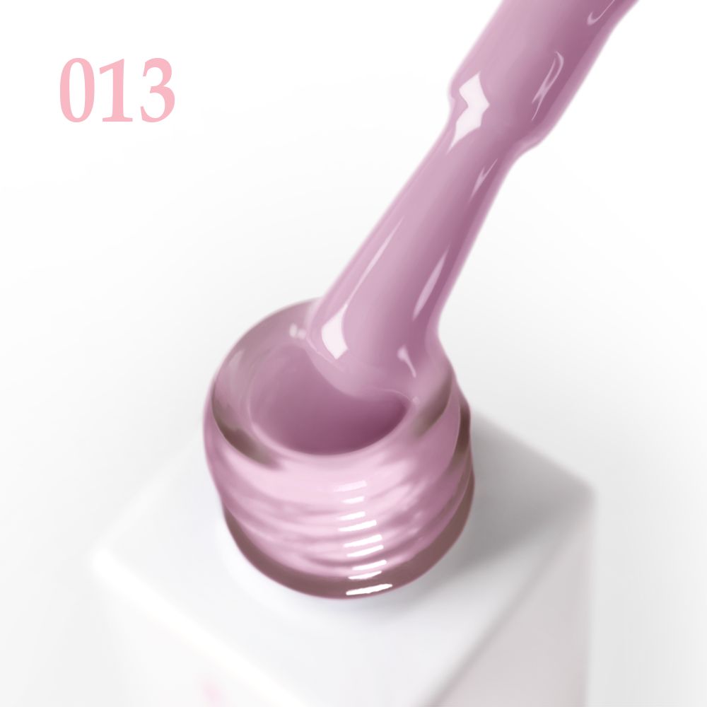 Гел лак 013 JOIA vegan, 6 ml – четката с продукта до шишенцето