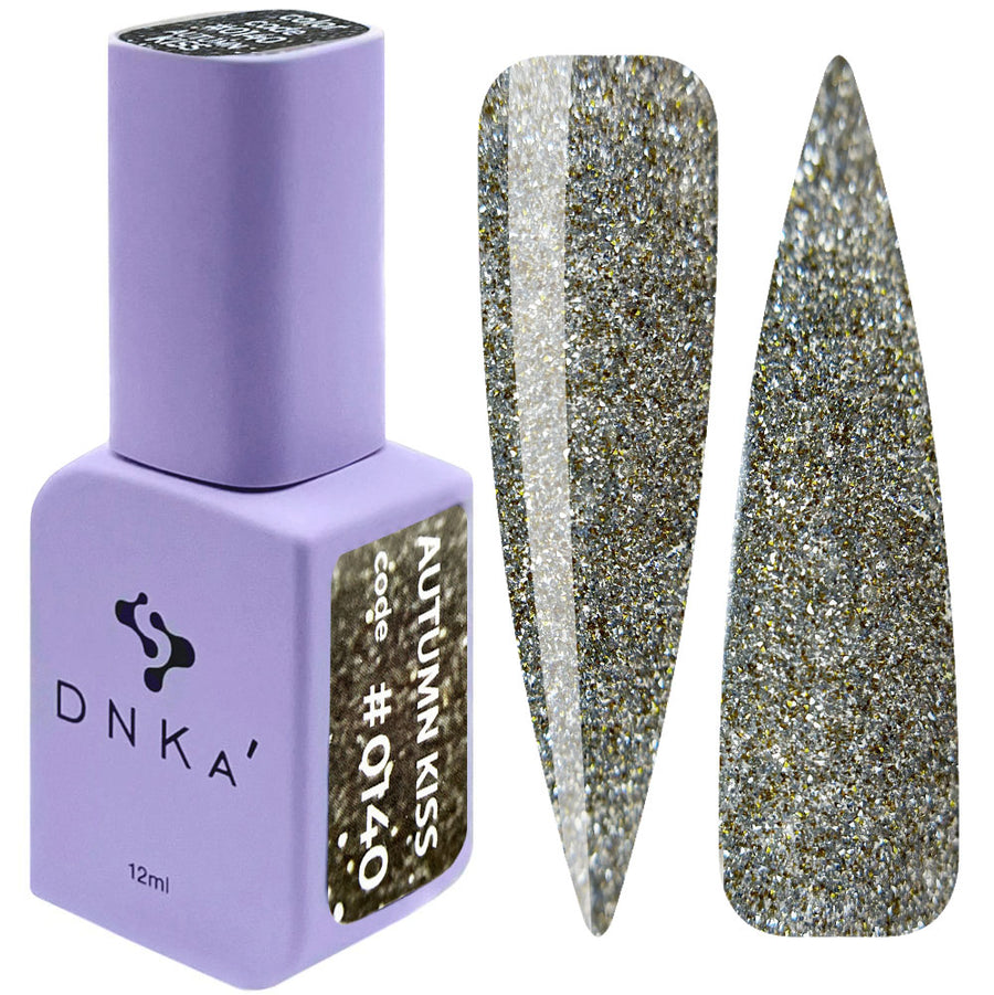 Гел лак "DNKa" #0140 12ml – с блясък