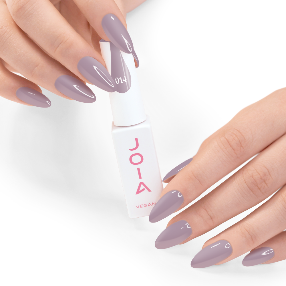 Гел лак 014 JOIA vegan, 6 ml – шишенцето в ръка