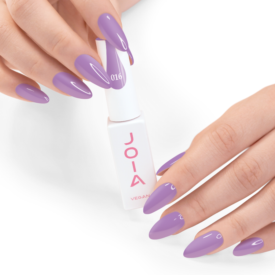 Гел лак 016 JOIA vegan, 6 ml – шишенцето в ръка