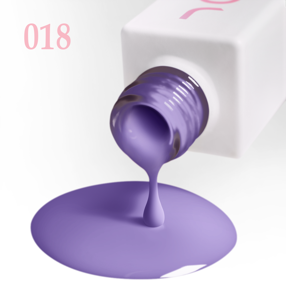 Гел лак 018 JOIA vegan, 6 ml – макро кадър на текстурата