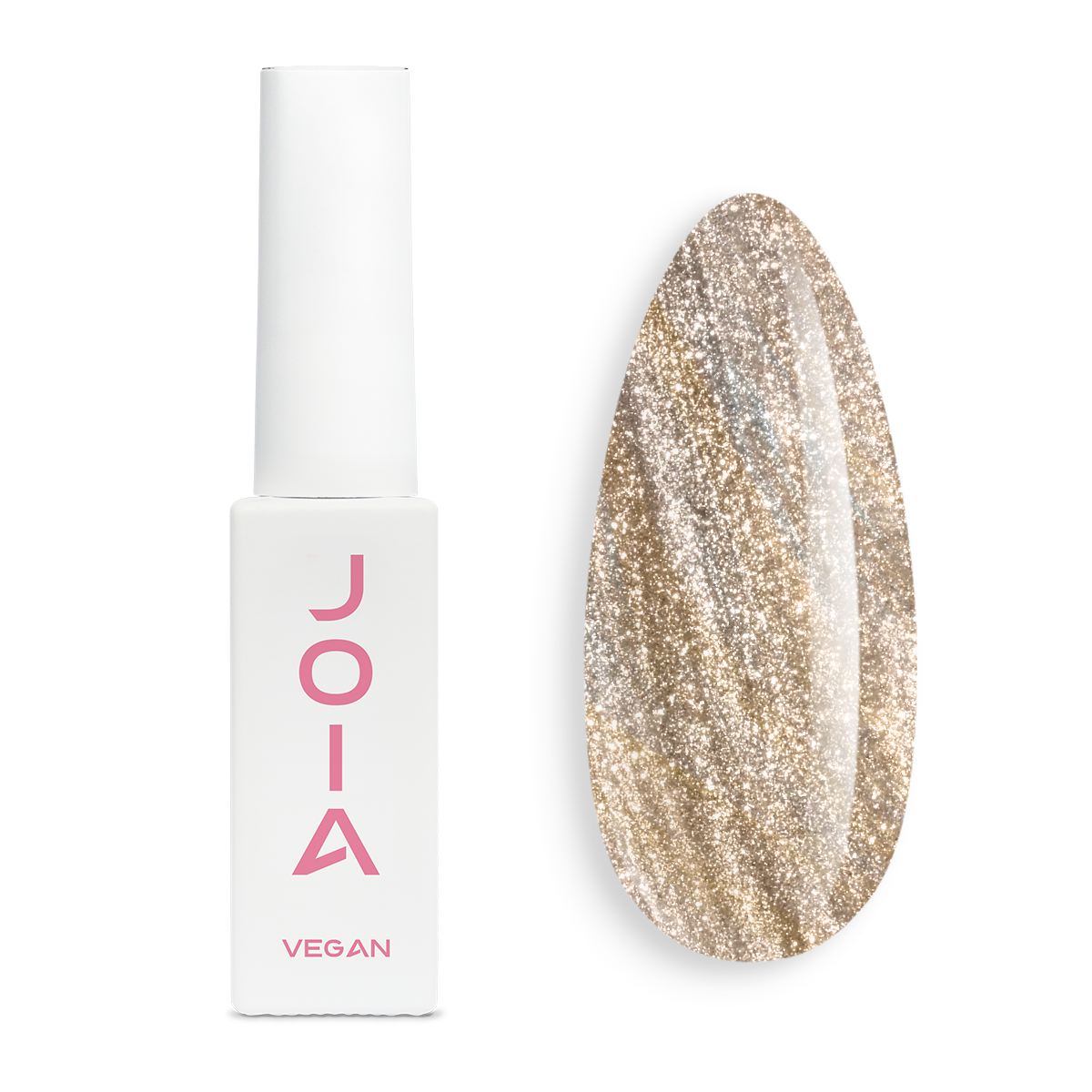 Гел лак Cat Eye 01CE Threshold Glow JOIA vegan, 6 ml