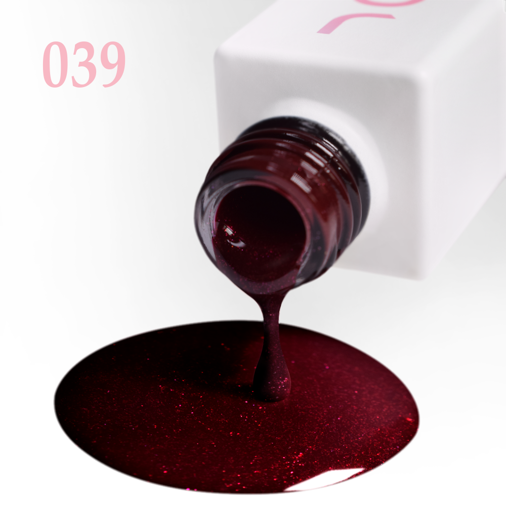 Гел лак 039 JOIA vegan, 6 ml – макро кадър на текстурата