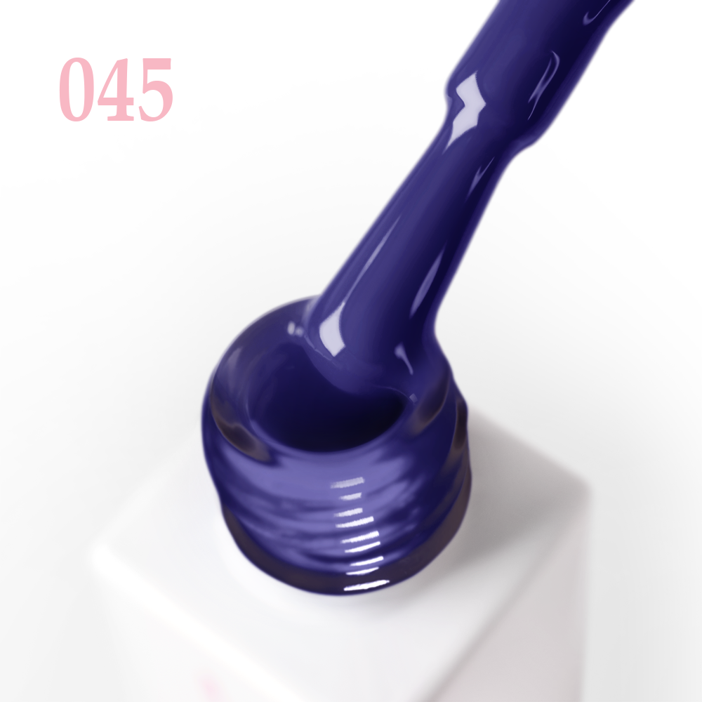 Гел лак 045 JOIA vegan, 6 ml – четката с продукта до шишенцето