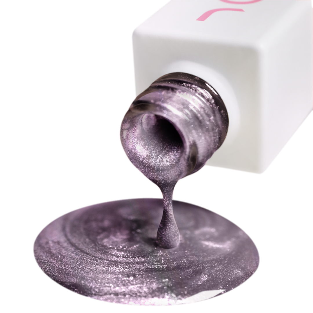 Гел лак Cat Eye 05CE Lunar Insight JOIA vegan, 6 ml – макро кадър на текстурата