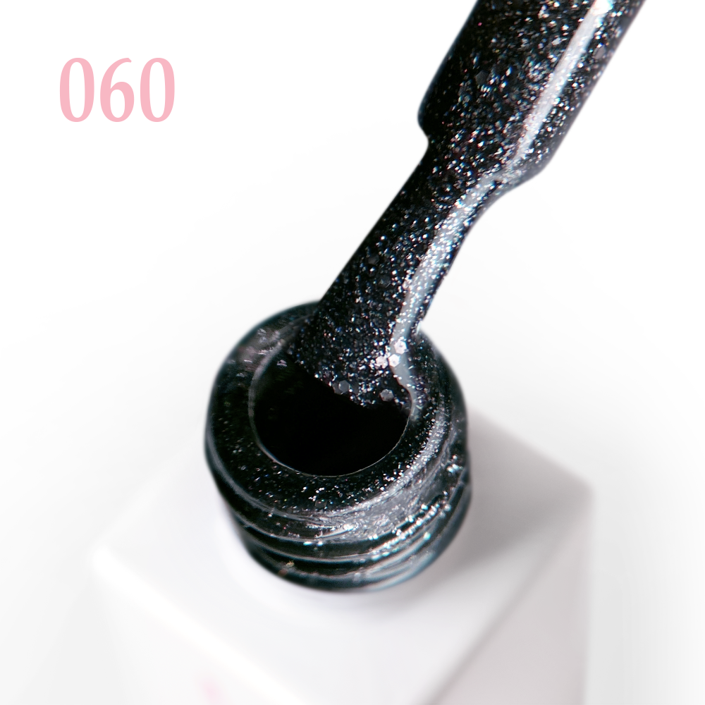 Гел лак 060 JOIA vegan, 6 ml – четката с продукта до шишенцето