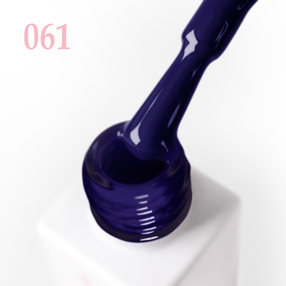Гел лак 061 JOIA vegan, 6 ml – четката с продукта до шишенцето