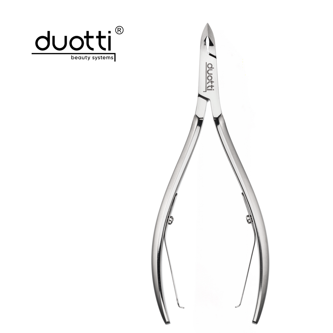 Професионални клещи за кожички Duotti PRO 01, матирани, L-111 mm, остриета 5 mm – от категория Клещи