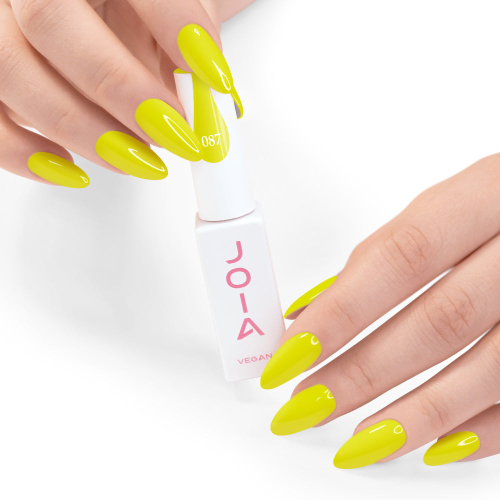 Гел лак 087 JOIA vegan, 6 ml – шишенцето в ръка