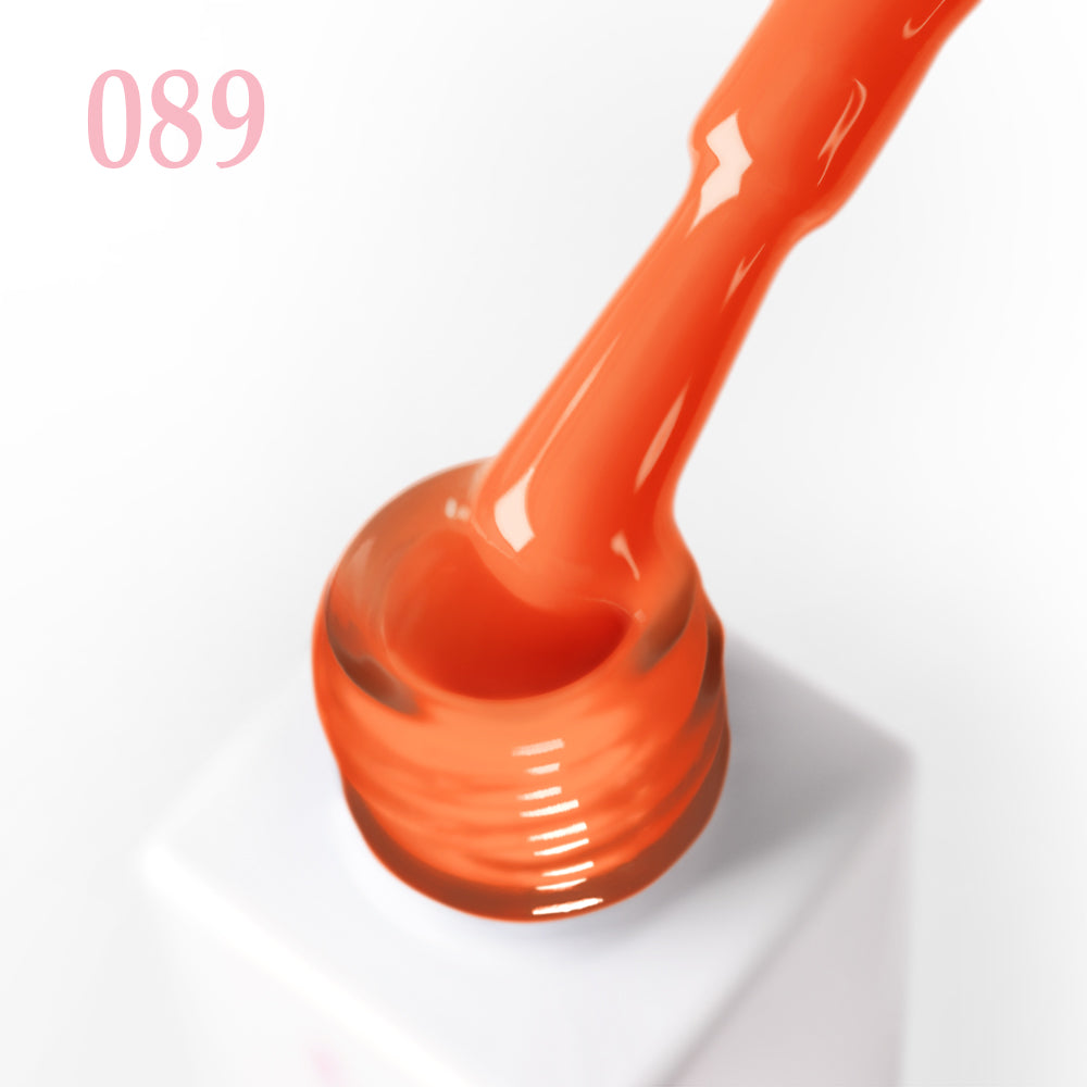Гел лак 089 JOIA vegan, 6 ml – четката с продукта до шишенцето