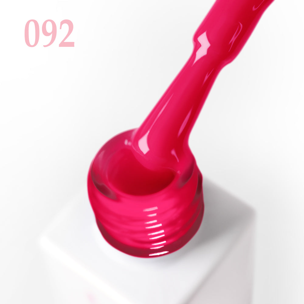Гел лак 092 JOIA vegan, 6 ml – четката с продукта до шишенцето