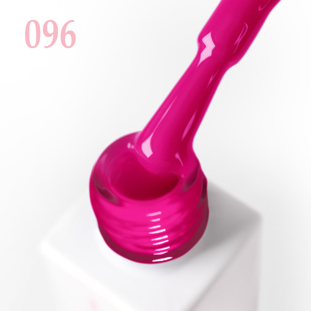 Гел лак 096 JOIA vegan, 6 ml – четката с продукта до шишенцето