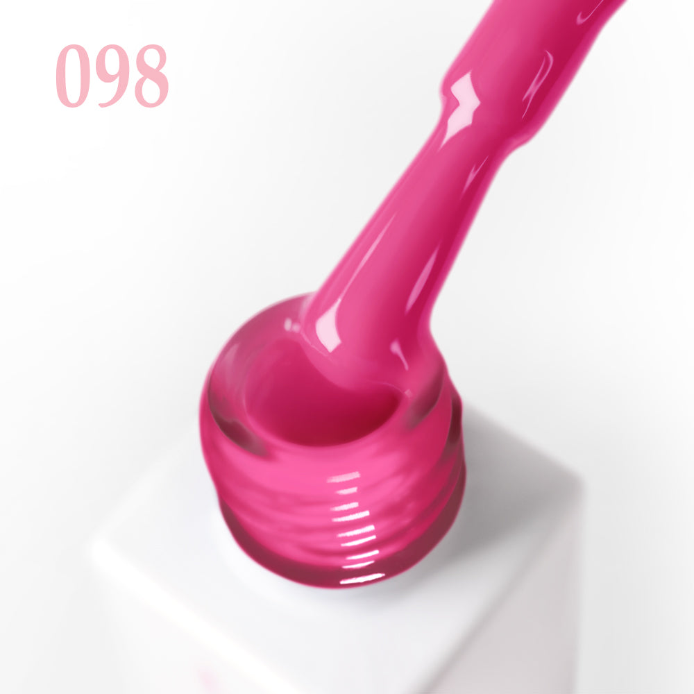 Гел лак 098 JOIA vegan, 6 ml – четката с продукта до шишенцето