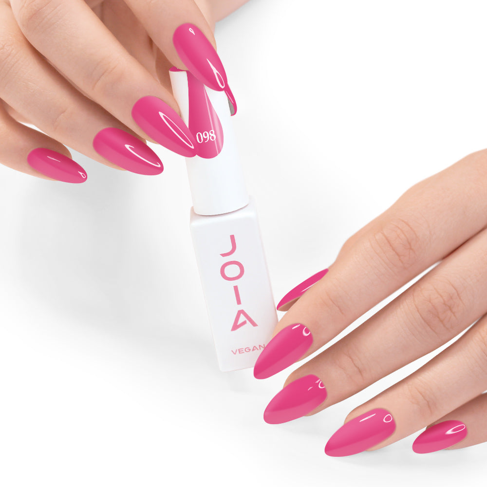 Гел лак 098 JOIA vegan, 6 ml – шишенцето в ръка