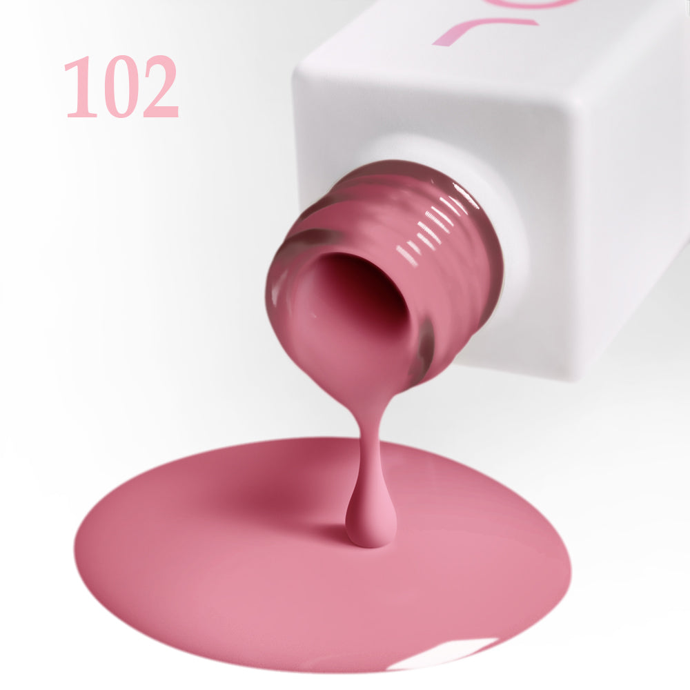 Гел лак 102 JOIA vegan, 6 ml – макро кадър на текстурата