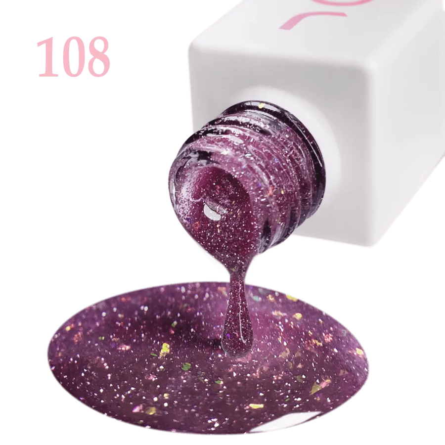 Гел лак 108 JOIA vegan, 6 ml – опаковка 6 ml