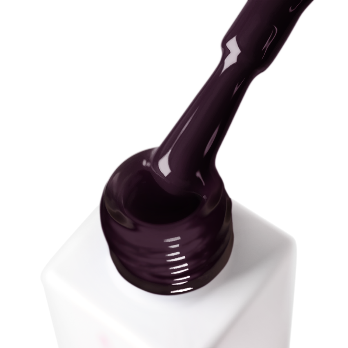 Гел лак 12GP JOIA vegan, 6 ml – четката с гел лака до шишенцето