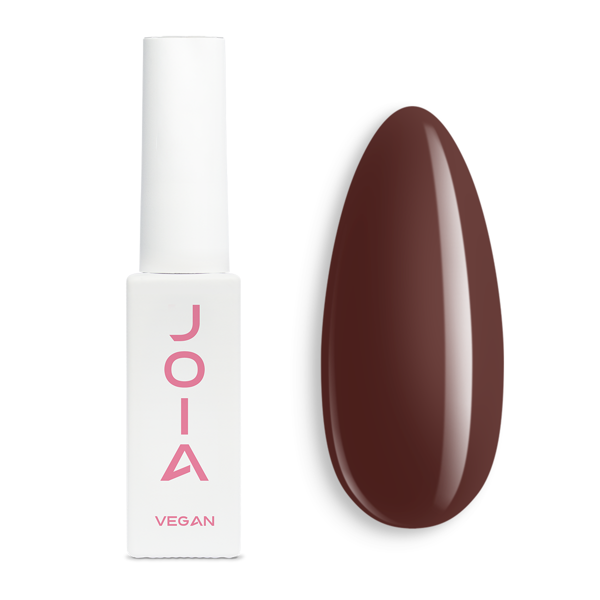 Гел лак 15GP JOIA vegan, 6 ml – шишенцето и типсове с нанесен цвят