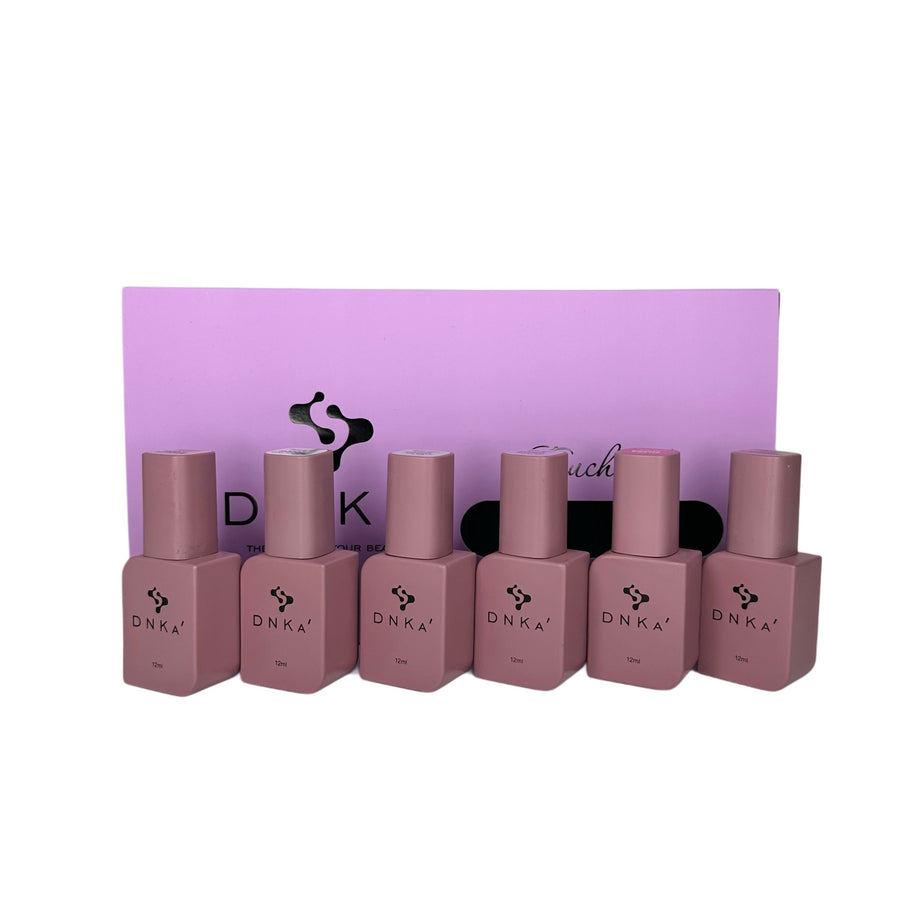 Колекция MUSE гелове в бутилка FAST GEL "DNKa" #0001-#0006, 5бр. FAST GEL + 1бр. ПОДАРЪК