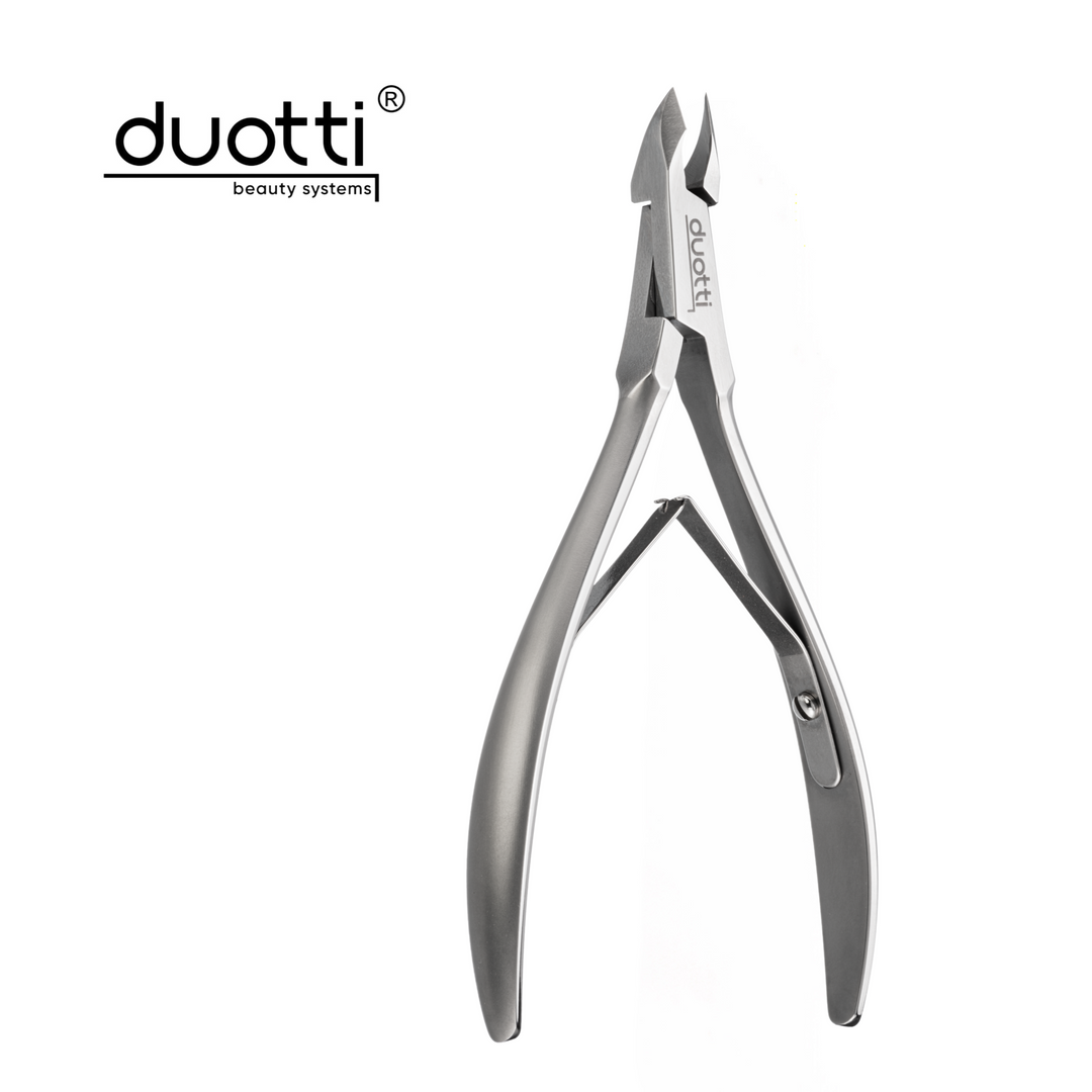 Професионални клещи за кожички Duotti PRO 01, матирани, L-111 mm, остриета 5 mm – от категория Инструменти за маникюр