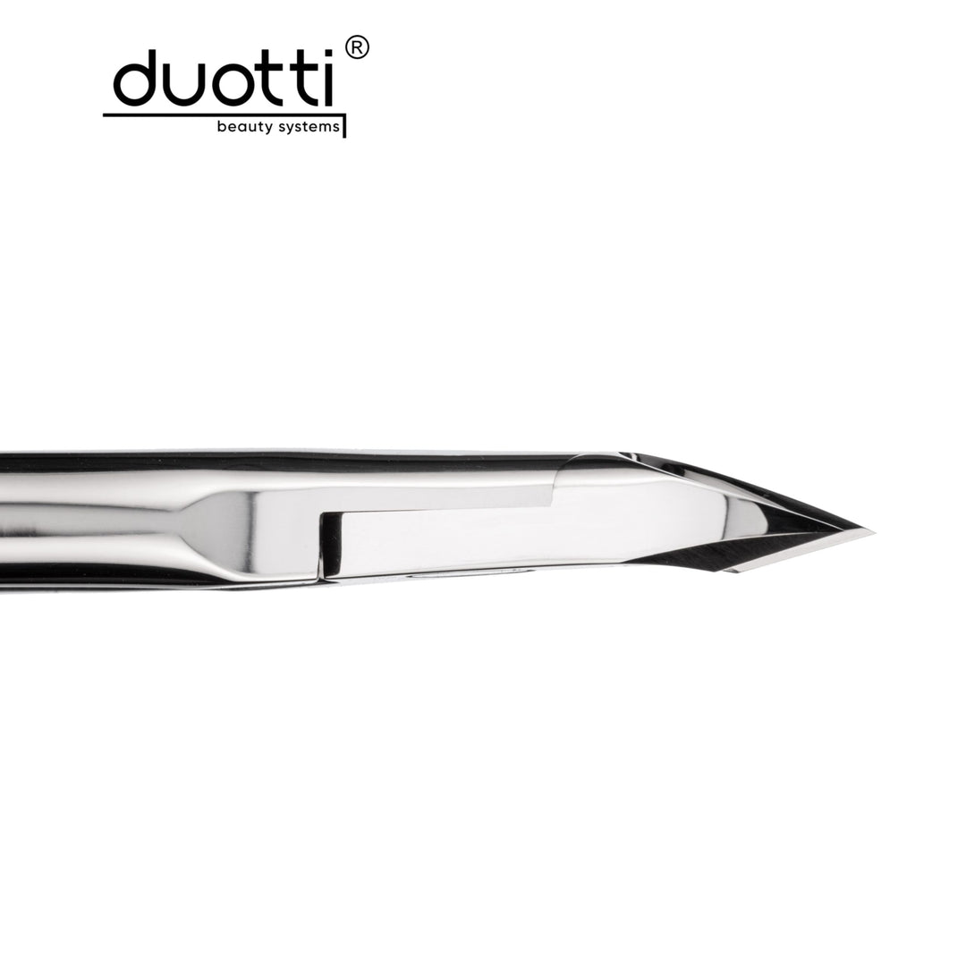 Професионални клещи за кожички Duotti PREMIUM 01, огледално полирани, L-113 mm, остриета 7 mm – от категория Клещи