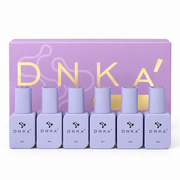 Колекция Есенна целувка от 5бр. гел лак DNKa` в луксозна кутия +1 бр. ПОДАРЪК