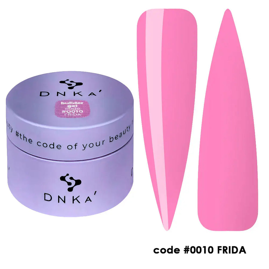 Гел за изграждане NEW FORMULA "DNKa" #0010 Frida 30 ml – розов нюанс