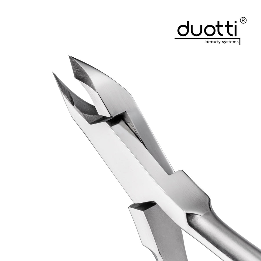 Професионални клещи за кожички Duotti PRO 01, матирани, дължина 111 mm, остриета 3 mm – от категория Инструменти за маникюр