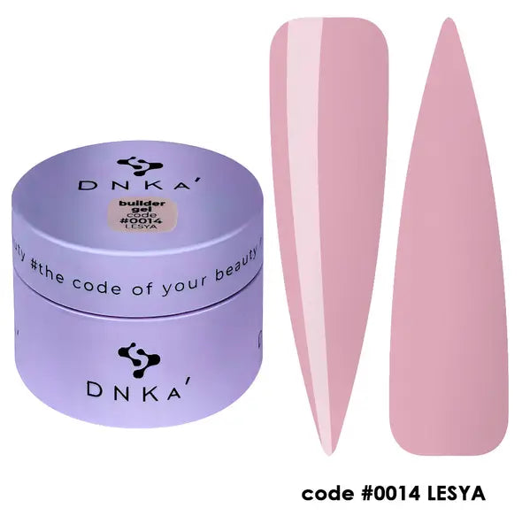 Гел за изграждане NEW FORMULA "DNKa" #0014 Lesya 30 ml – розов нюанс