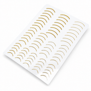 French-Style Gold Nail Stickers
