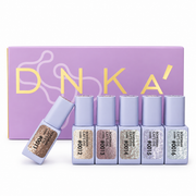 Колекция Bohemian Cat`s eye DNKa` #0011-#0016, 5бр. гел лак + 1бр. ПОДАРЪК