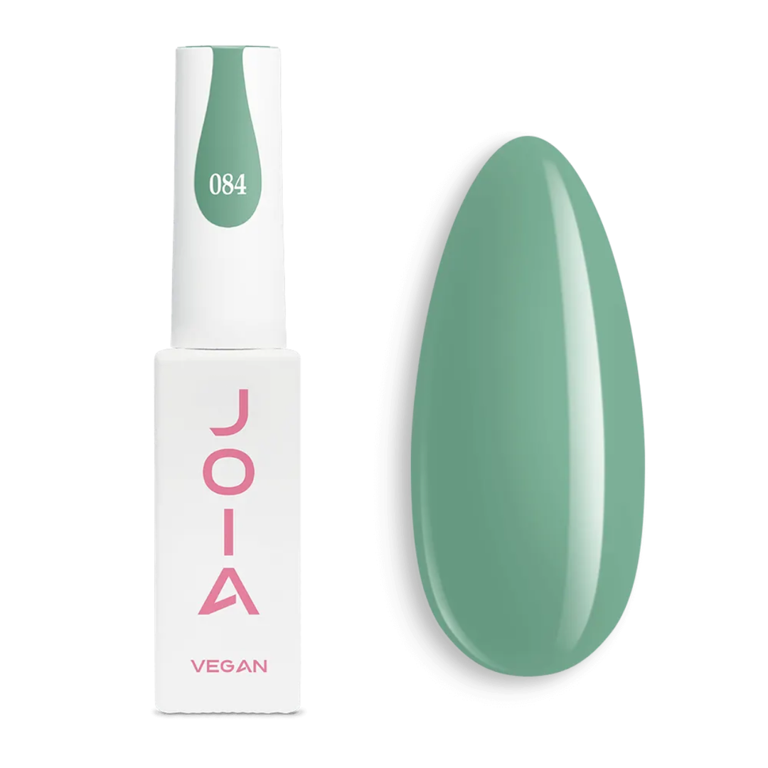 Гел лак 084 JOIA vegan, 6 ml – зелен нюанс