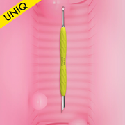 Избутвач с кюре за маникюр със силиконова дръжка “Gummy” UNIQ 11 TYPE 2