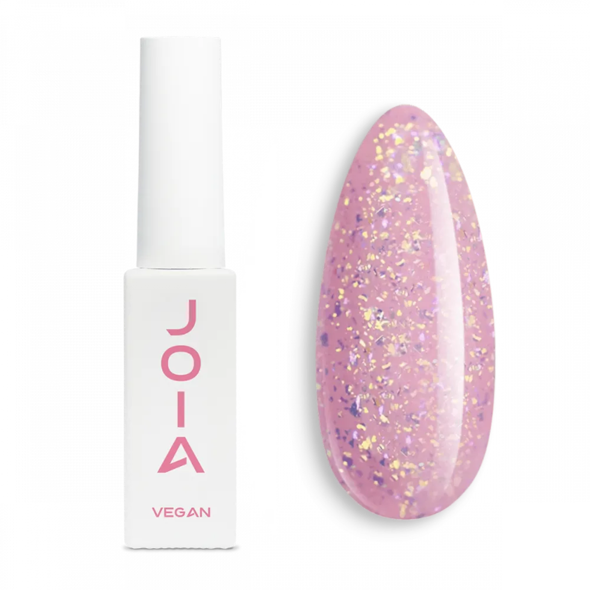 Топ покритие без лепкав слой Mica Gloss JOIA vegan, 8 ml
