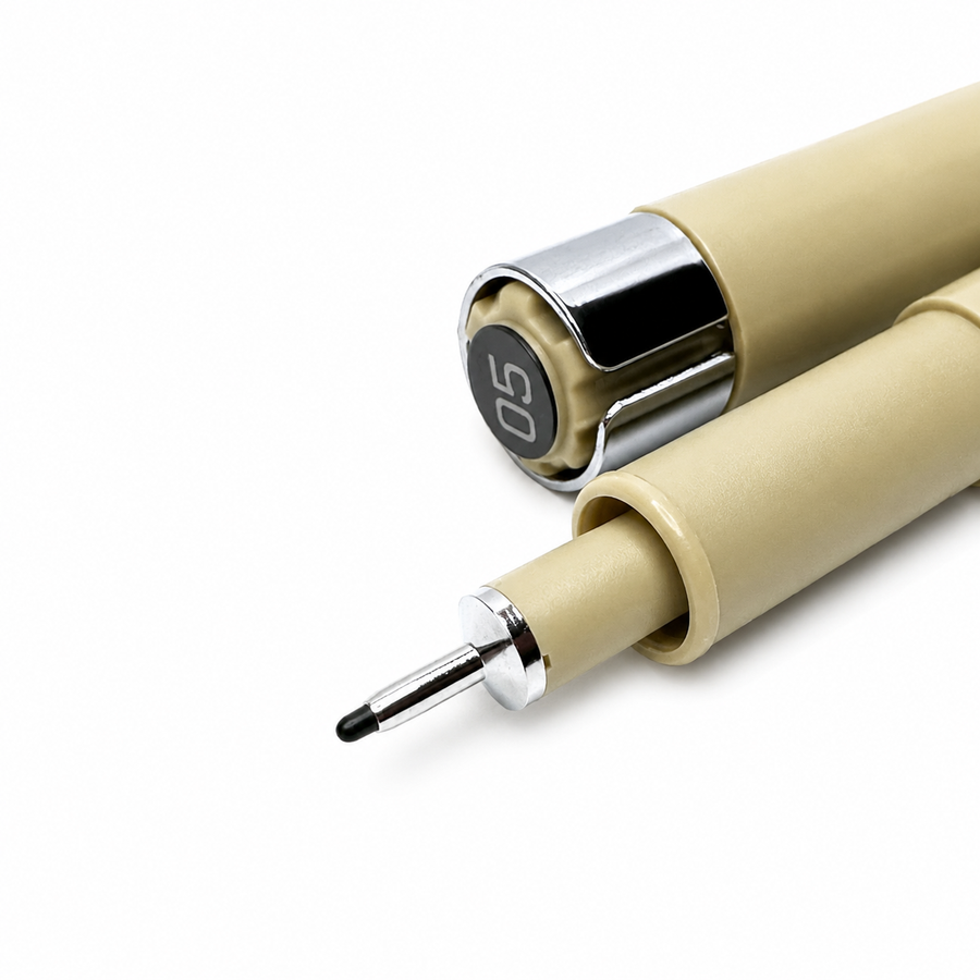 Черен Тънкописец Micron 05 – от категория Дизайн