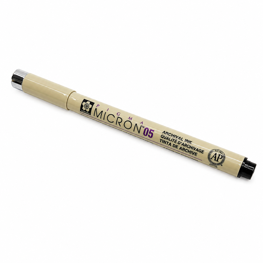 Черен Тънкописец Micron 05 – аксесоари за професионален маникюр