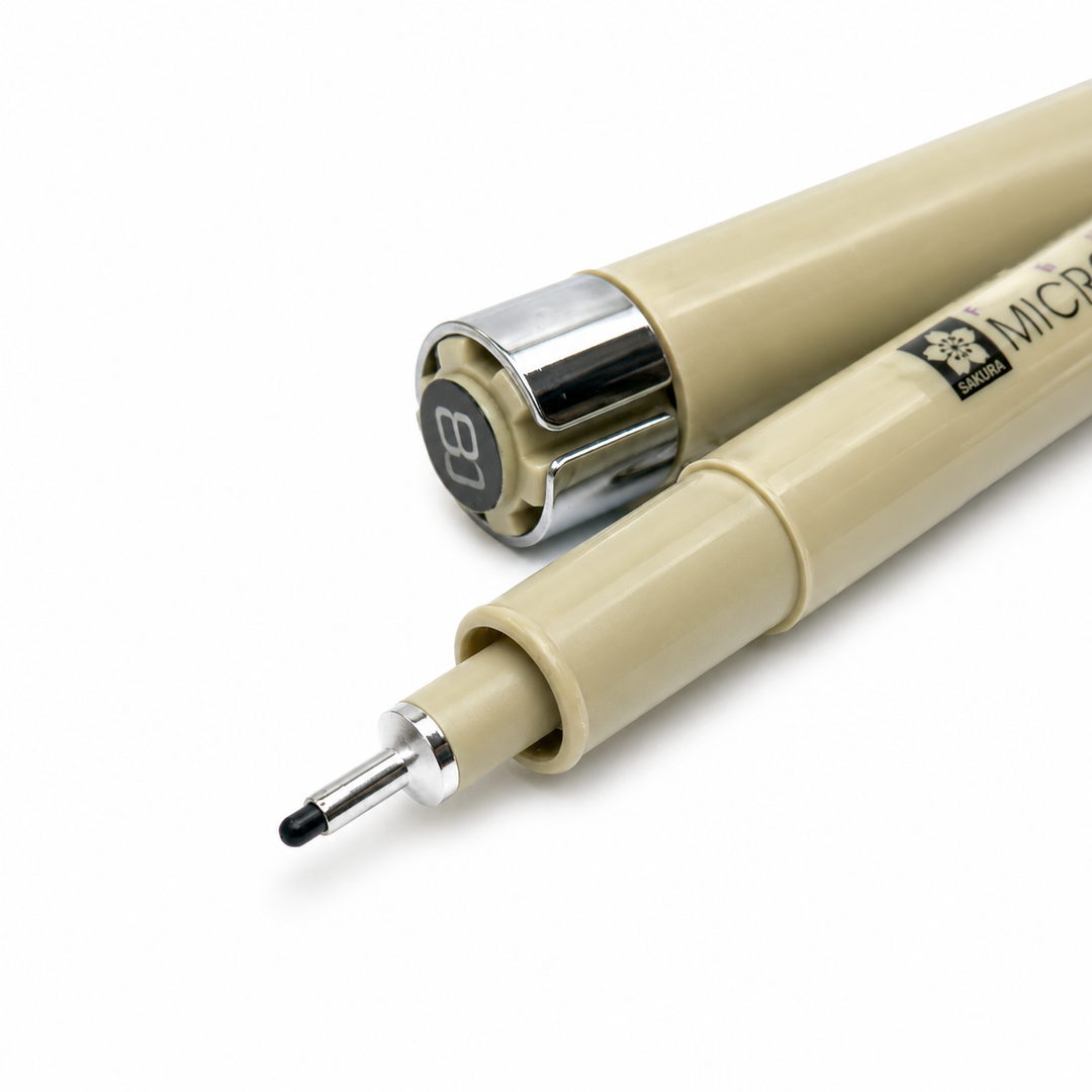 Черен Тънкописец Micron 08 – от категория Дизайн