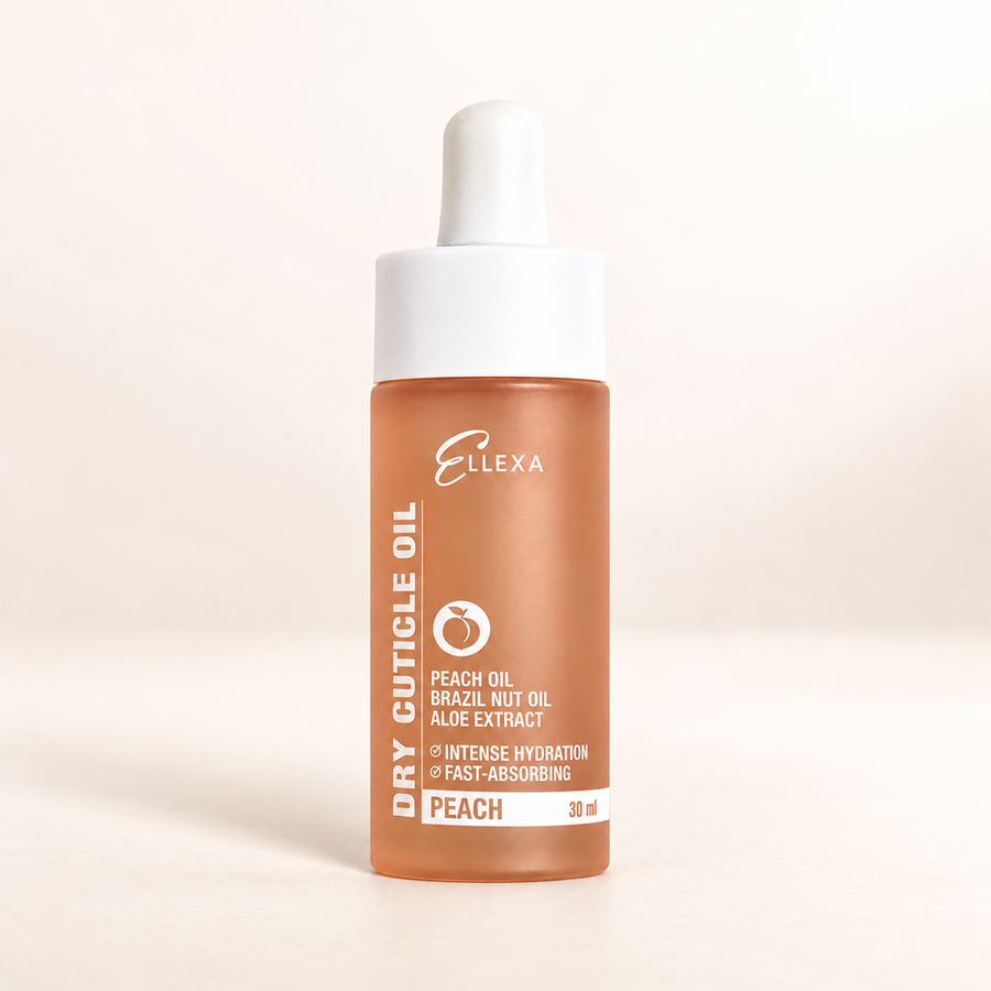 Сухо олио за кутикули ELLEXA Peach 30 ml