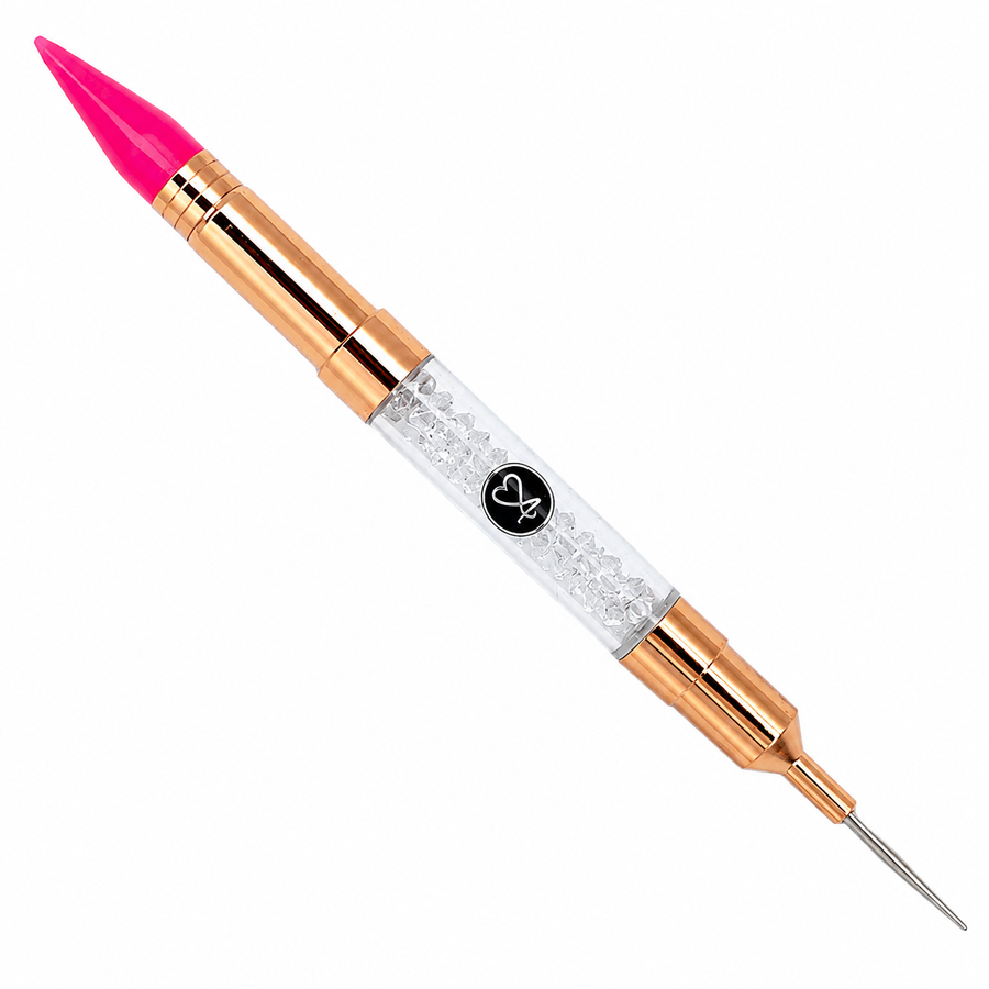 Писалка за захващане на камъчета ЕА Rose Gold 1бр. – четки за камъчета