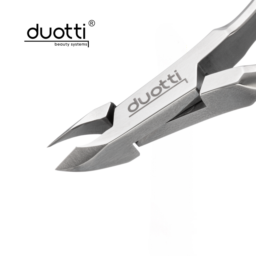 Професионални клещи за кожички Duotti PRO 01, матирани, L-111 mm, остриета 5 mm – допълнителна снимка 7