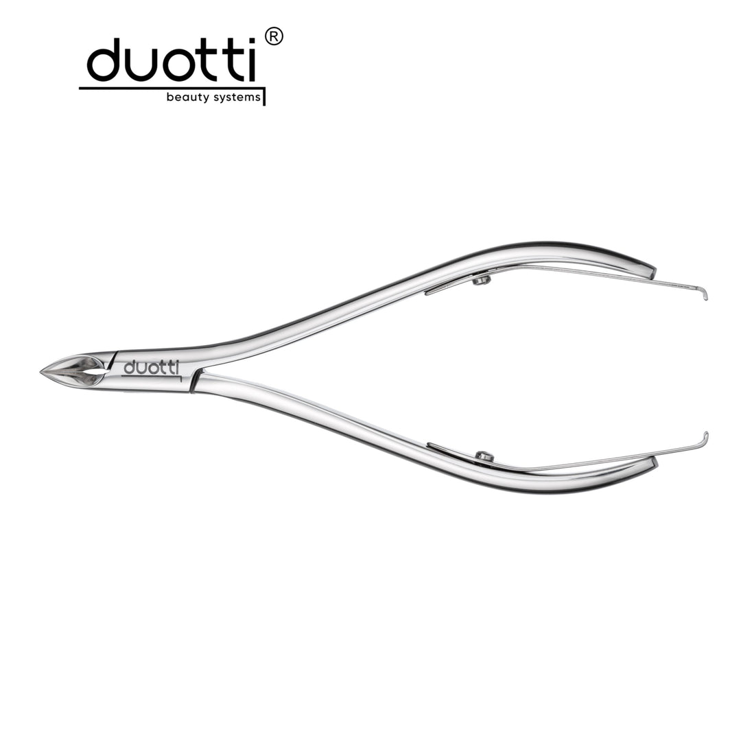 Професионални клещи за кожички Duotti PREMIUM 01, огледално полирани, L-113 mm, остриета 7 mm – Duotti Beauty Systems за професионални нокти